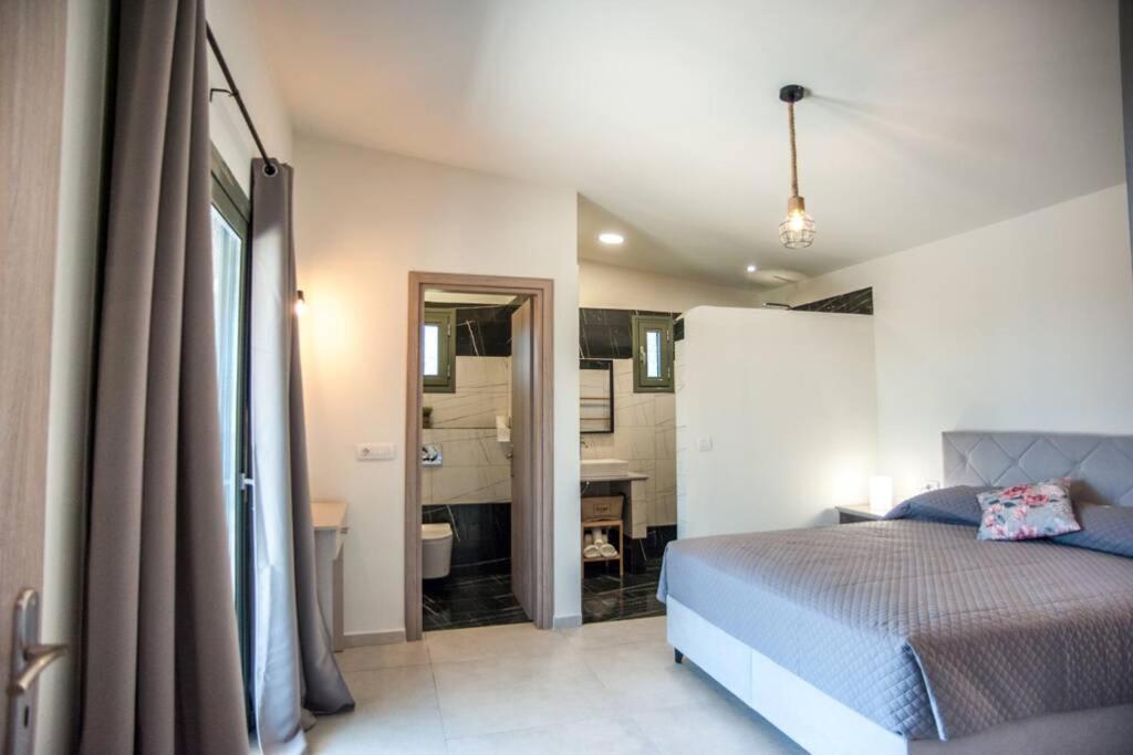 Villa Afrato Calma In Trapezaki-Private Pool -2 Br トラペザキ エクステリア 写真